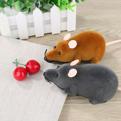 1PC Hot Selling Cat Toy Funny Cat Mice Toy  On Remote Wireless RC  Mice Toy For Cat Remote Control Mouse Toy Pet Supplies