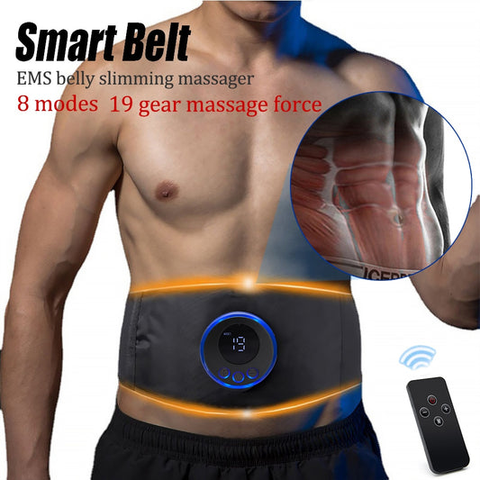 EMS Muscle Stimulator Abs Trainer Fitness Abdominal Electrostimulation Fat burner Myostimulator ems belt for abdomen Slimming