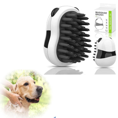 Pet Bath Brush Soft Massager Shower Brush Dog Shampoo Grooming Brushes Panda Shape Cute Pet Brush Pet Dog Cat Brush