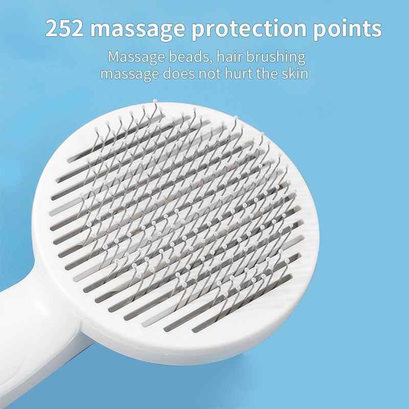 Pet Hair Remover Brush for Dog&Cat Pet Hair Brush Pet Hair Massager Removes Pet Hairs Cats Pet Products Cepillo Para Gato