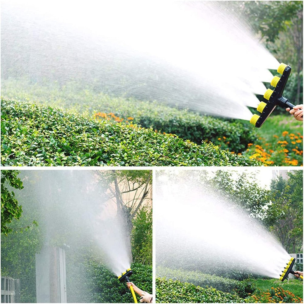 Agriculture Atomizer Nozzle Garden Lawn Sprinkler Farm Vegetable Irrigation Adjustable Large Flow Watering Tool 3/4/5/6 Way