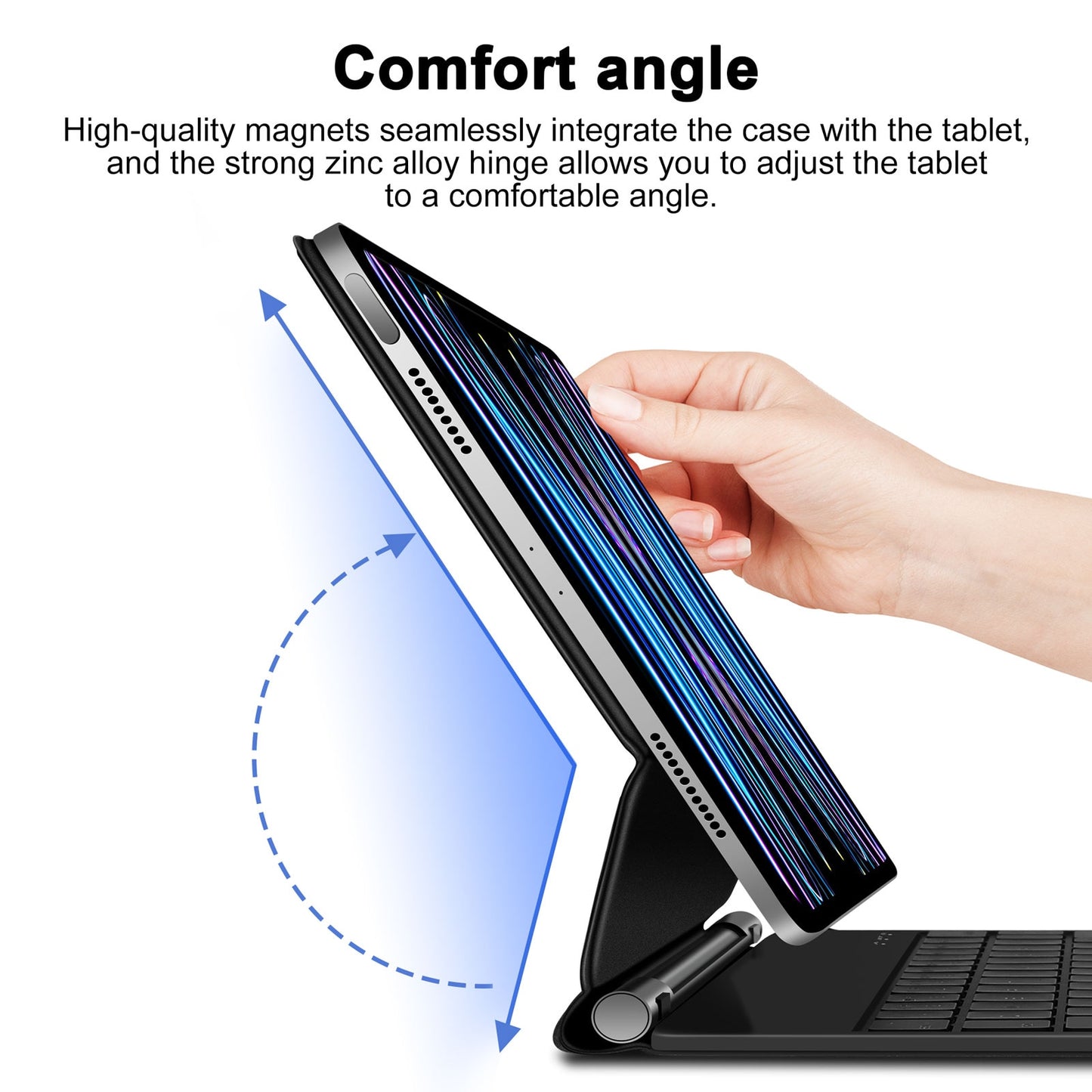 Backlight Magic Keyboard for iPad Pro 12 9 12.9 M2 2022 for iPad Pro 11 2022 10th Gneration iPad Air 5 Air 4 Keyboard folio