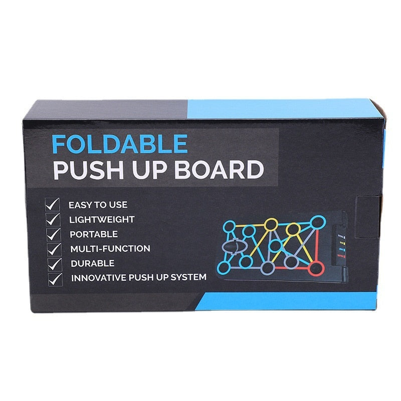 Folding Push-up Board Multifunctional Abdominal Muscle Enhancement Muscle TrainingGym Sports Portable Fitness Equipment