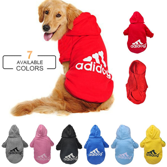 Soft Fleece Pet Dog Clothes Dogs Hoodies Warm Sweatshirt Pet Costume Jacket For Chihuahua French Bulldog Labrador Dogs Clothes