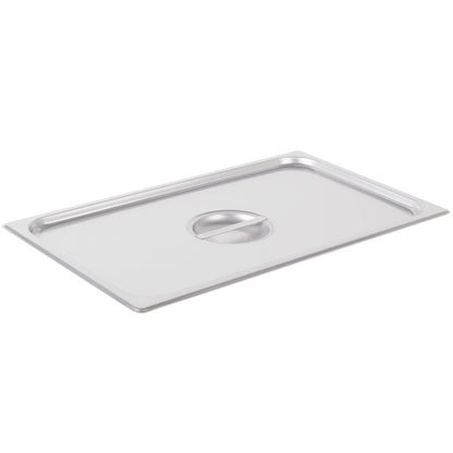 Choice Full Size Stainless Steel Solid Steam Table / Hotel Pan Cover