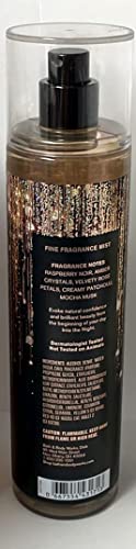 Bath and Body Works INTO THE NIGHT Fine Fragrance Mist 8 Fluid Ounce (2019 Limited Edition)