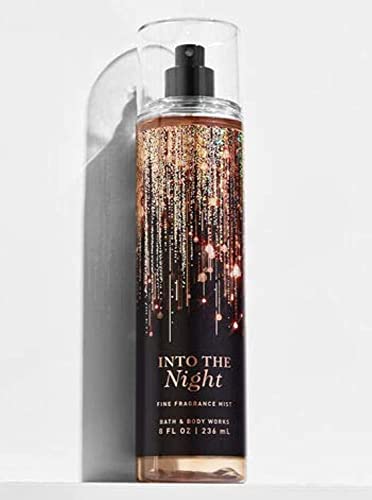 Bath and Body Works INTO THE NIGHT Fine Fragrance Mist 8 Fluid Ounce (2019 Limited Edition)