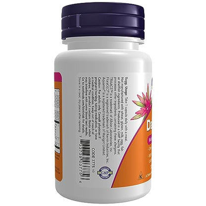 NOW Supplements, Daily Vits™with Fruit & Veggie Blend, Lutein and Lycopene, 30 Veg Capsules