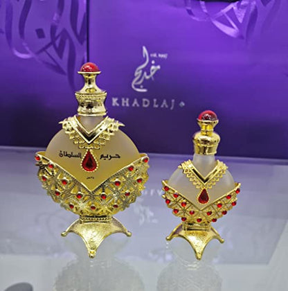 Khadlaj ORIGINAL Hareem Al Sultan Gold Perfumes- Concentrated Perfume Oil (35ml)