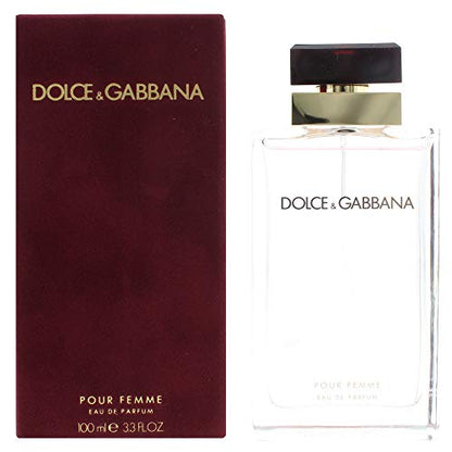 Dolce and Gabbana Pour Femme Eau de Parfum Spray for Women, 3.3 Ounce