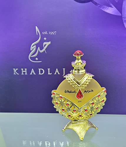 Khadlaj ORIGINAL Hareem Al Sultan Gold Perfumes- Concentrated Perfume Oil (35ml)