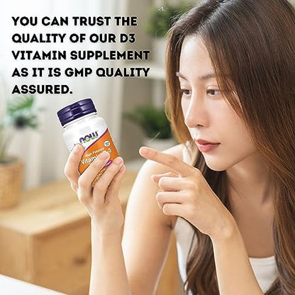 Now Supplements Vitamin D3 5000 IU Softgels - Now Vitamin D3 High Potency Formula for Structural Support - Vitamin D Supplements 240 Count D3 Vitamin, Organic Vitamin D3 5000 IU Softgels & keychain